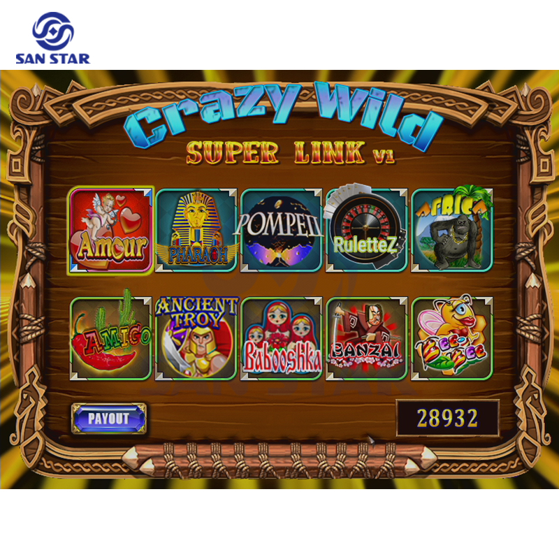 Board Game Wild Wild - Crazy Wild 10 in 1 Multi