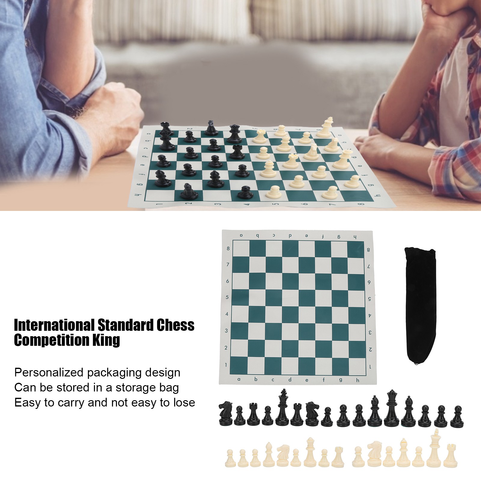 Board Game Operation - International Standard Chess Game Set Competition