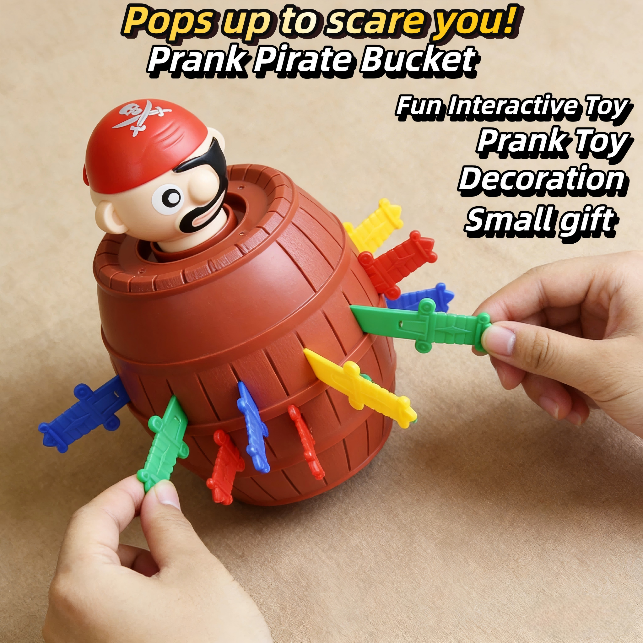 Board Game Pirates - Pirate Barrel Pop Up Game Interactive
