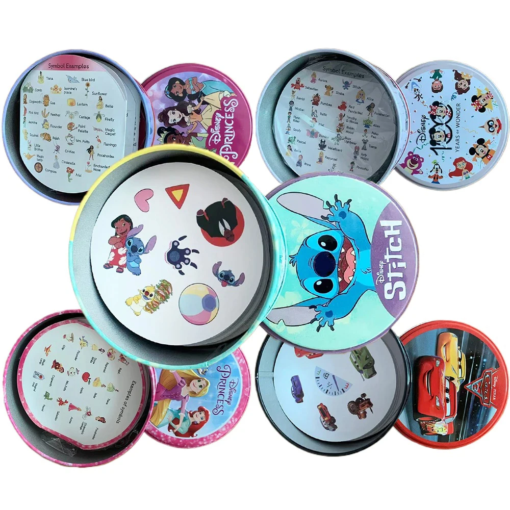 Board Game Organization - Disney Card Board Games 100 YEARS