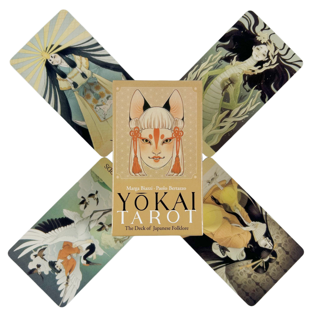 Board Game Illustrator - Yokai Tarot Deck 78 Pcs Cards