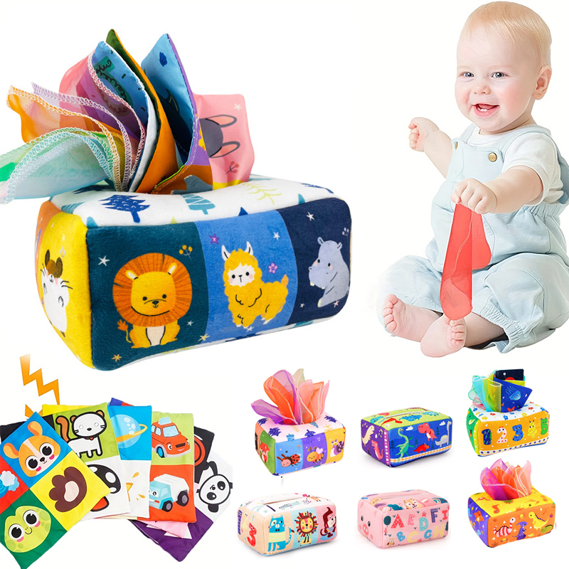 Board Game Organization - Baby Montessori Toy,Magic Tissue Box,Educational Learning