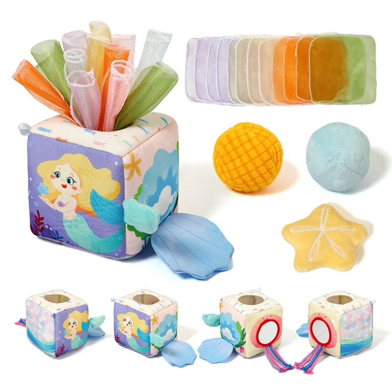 Board Game Organization - Baby Montessori Toy cotton Magic Tissue