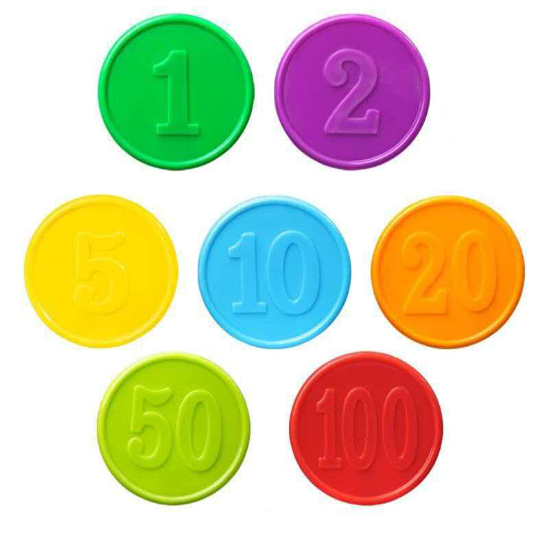 40PCS Poker Chips With Numbers - Board Game With Chips recension och pris