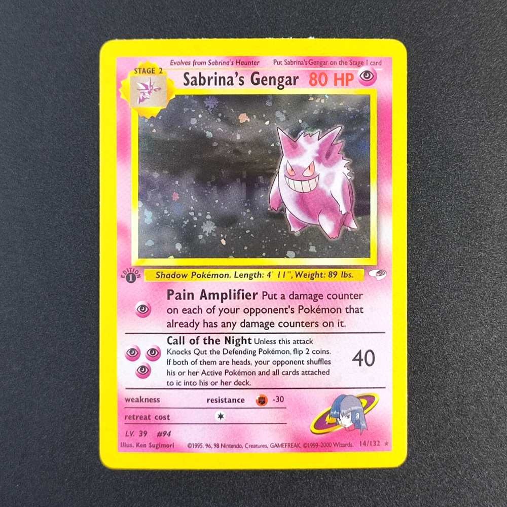 Proxy Pokemon Card EN Gym Chal - Board Game Quiz recension och pris