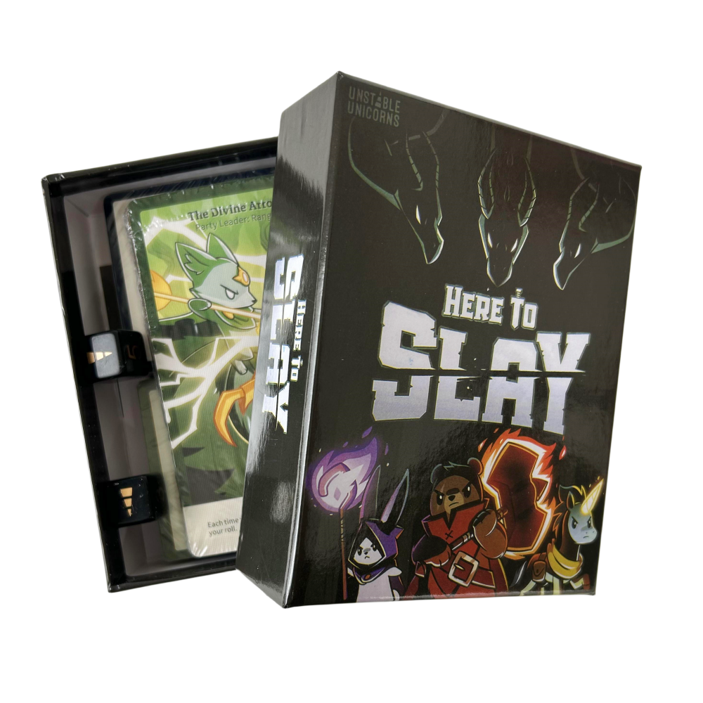 Here to Slay English Version O - Board Game Pirates recension och pris