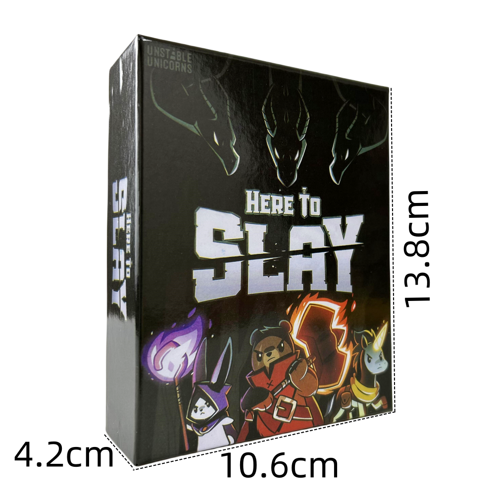 Here to Slay English Version O - Board Game Pirates recension och pris
