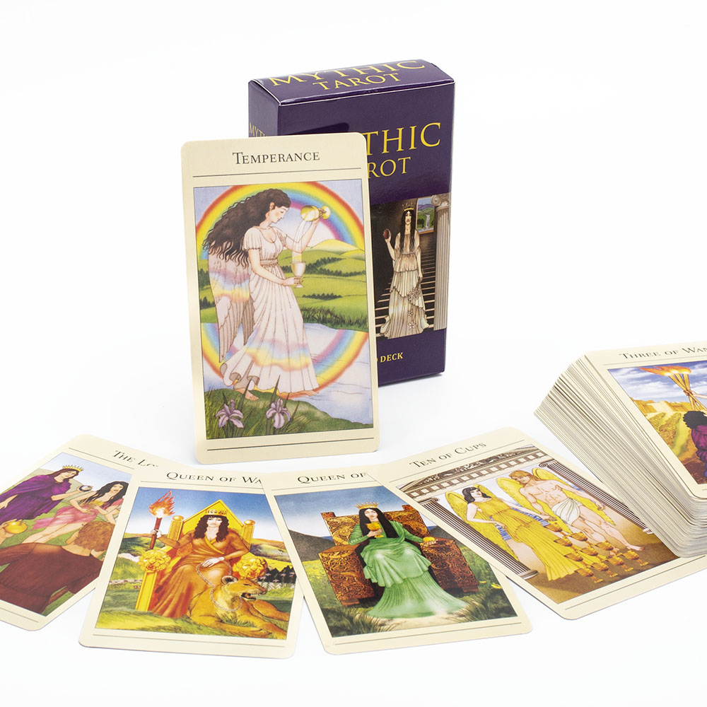 78 Pcs The New Mythic Tarot De - Board Game Organization recension och pris