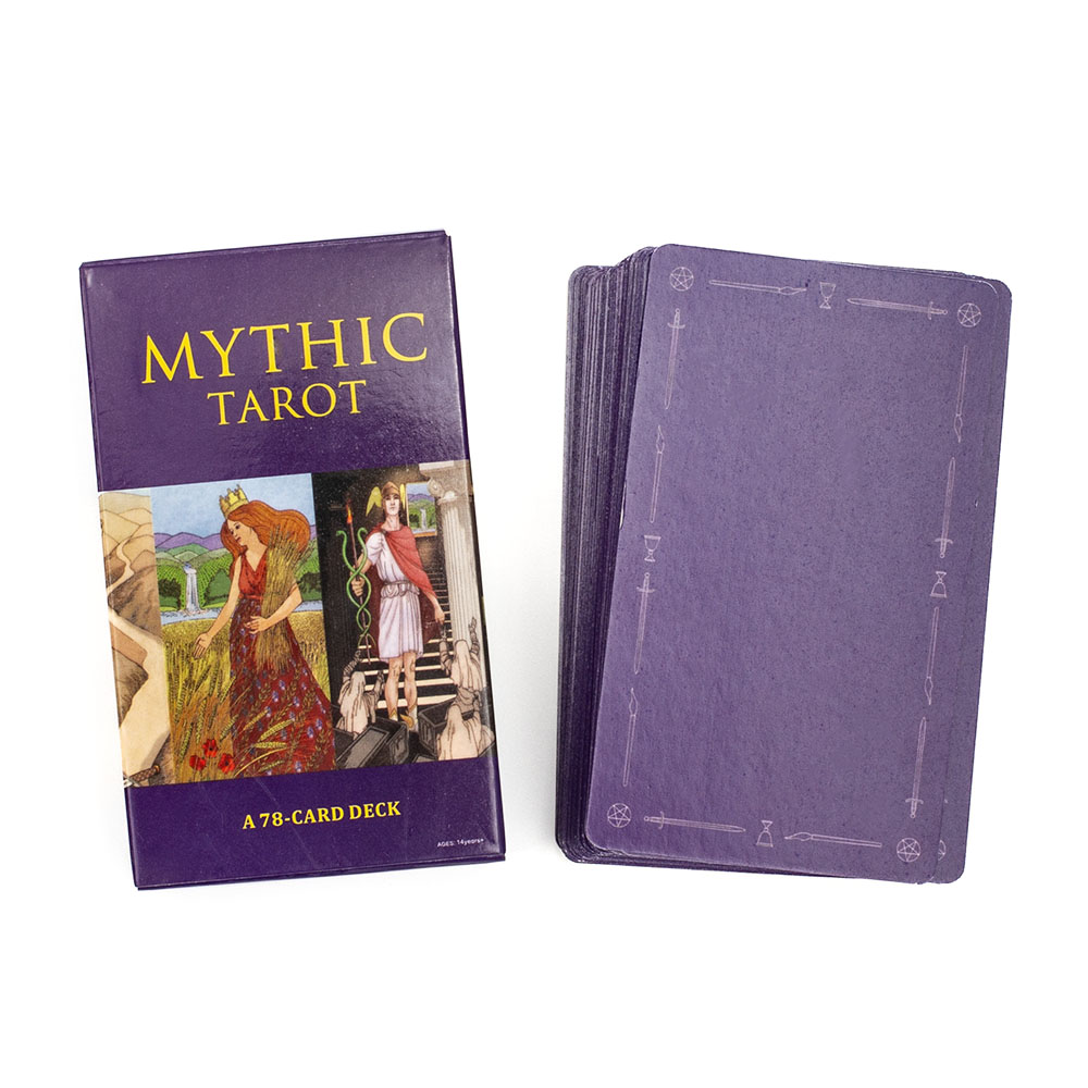78 Pcs The New Mythic Tarot De - Board Game Organization recension och pris