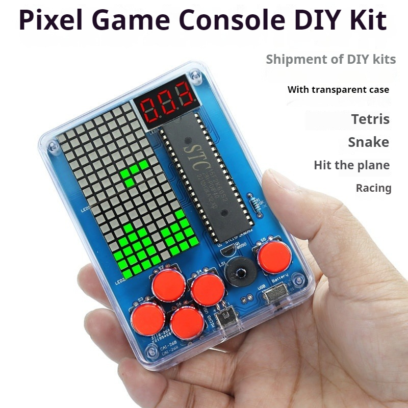 Pixel Game Machine Production  - Board Game With Chips recension och pris
