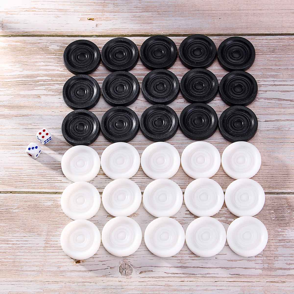 32 PCS Backgammon Chess Piece  - Board Game Operation recension och pris
