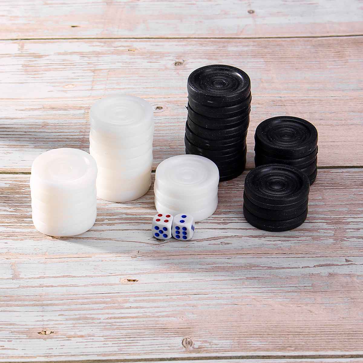 32 PCS Backgammon Chess Piece  - Board Game Operation recension och pris