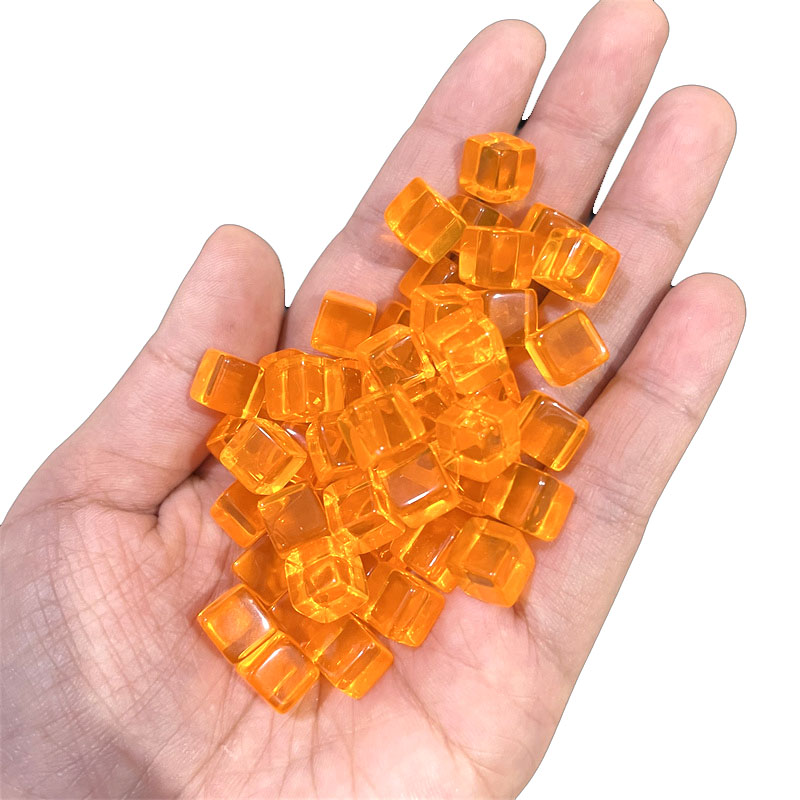 100pcs/set 8mm Clear Cube Dice - Board Game Quiz recension och pris