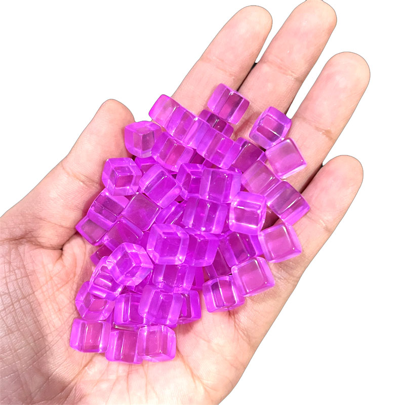 100pcs/set 8mm Clear Cube Dice - Board Game Quiz recension och pris