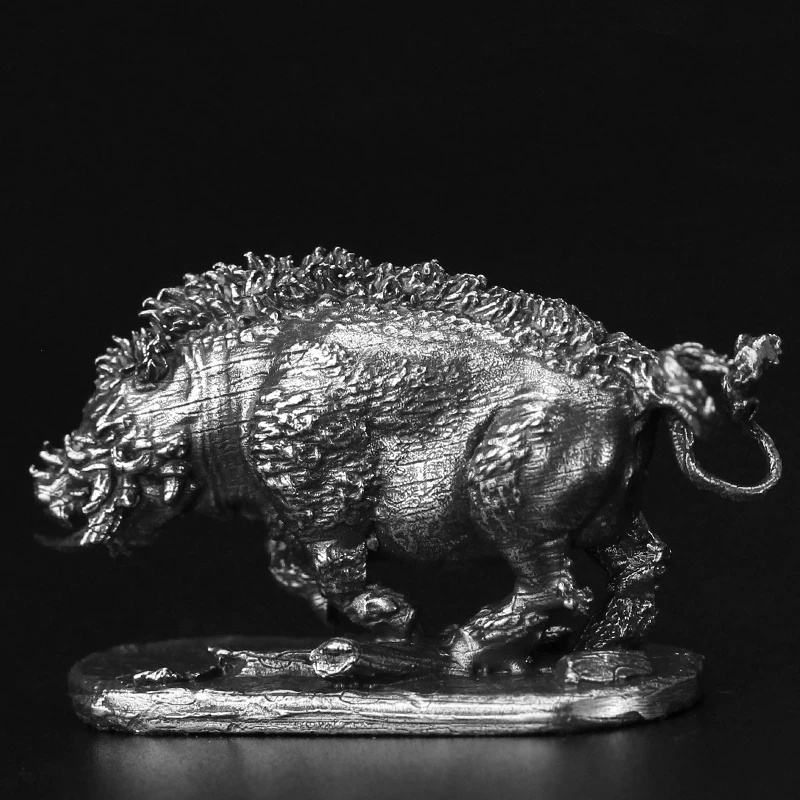 Metal Wild Boar King Miniature - Board Game Wild Wild recension och pris