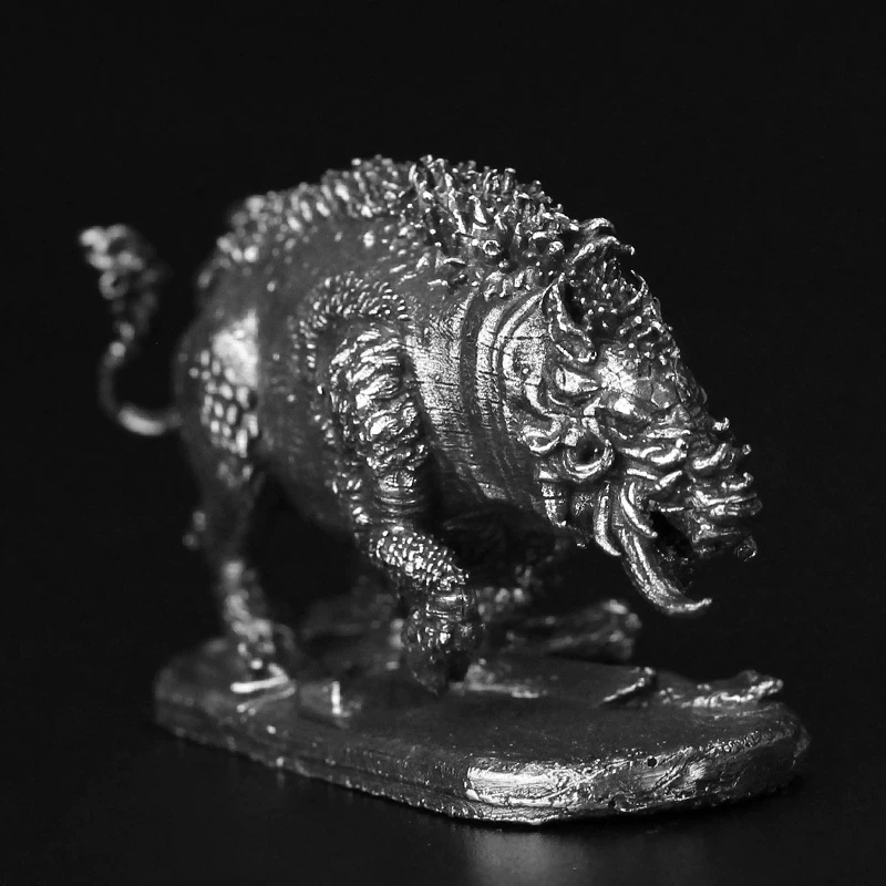 Metal Wild Boar King Miniature - Board Game Wild Wild recension och pris