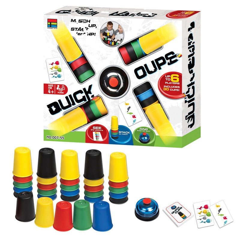 Sports Stacking Cups Plastic C - Board Game Quiz recension och pris