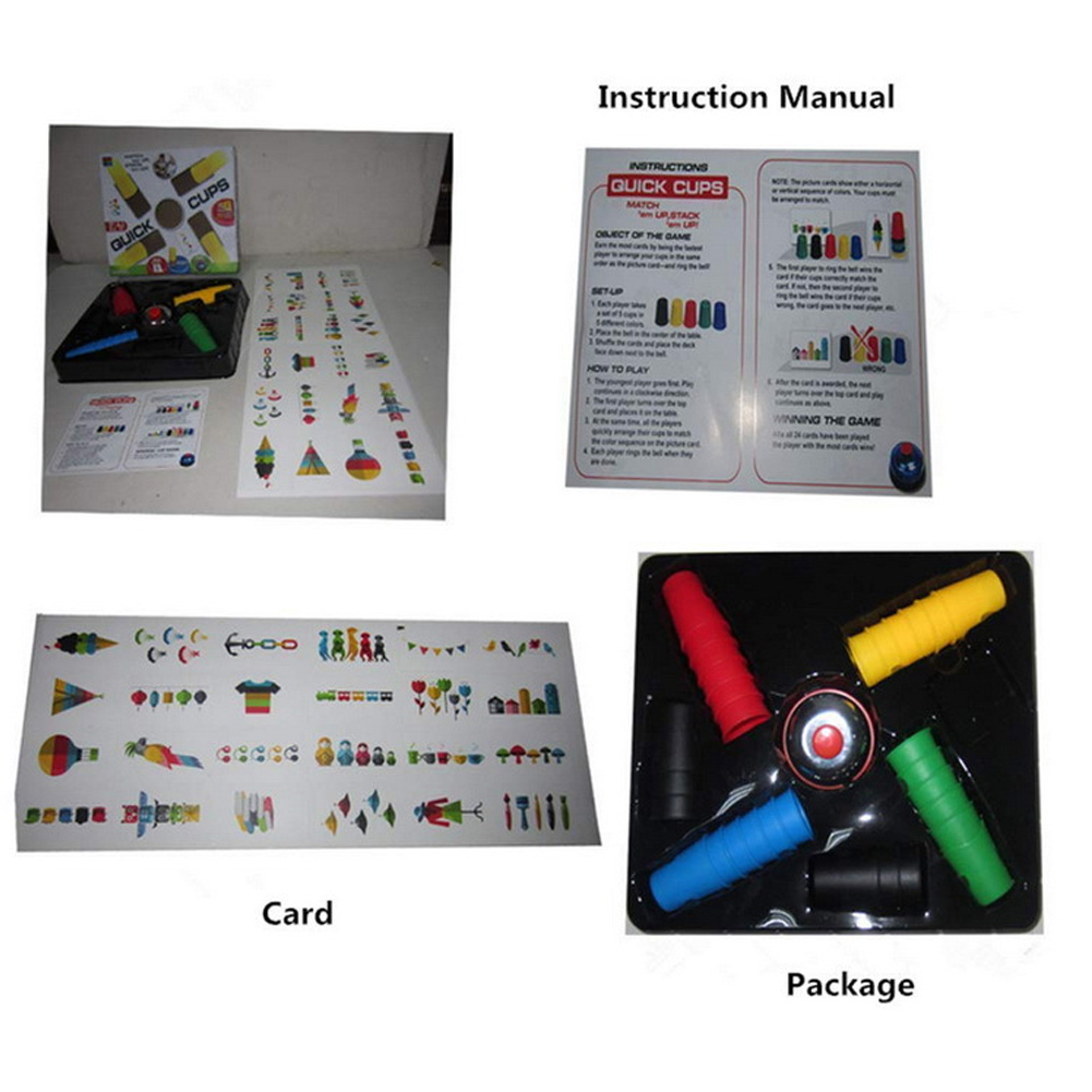 Sports Stacking Cups Plastic C - Board Game Quiz recension och pris