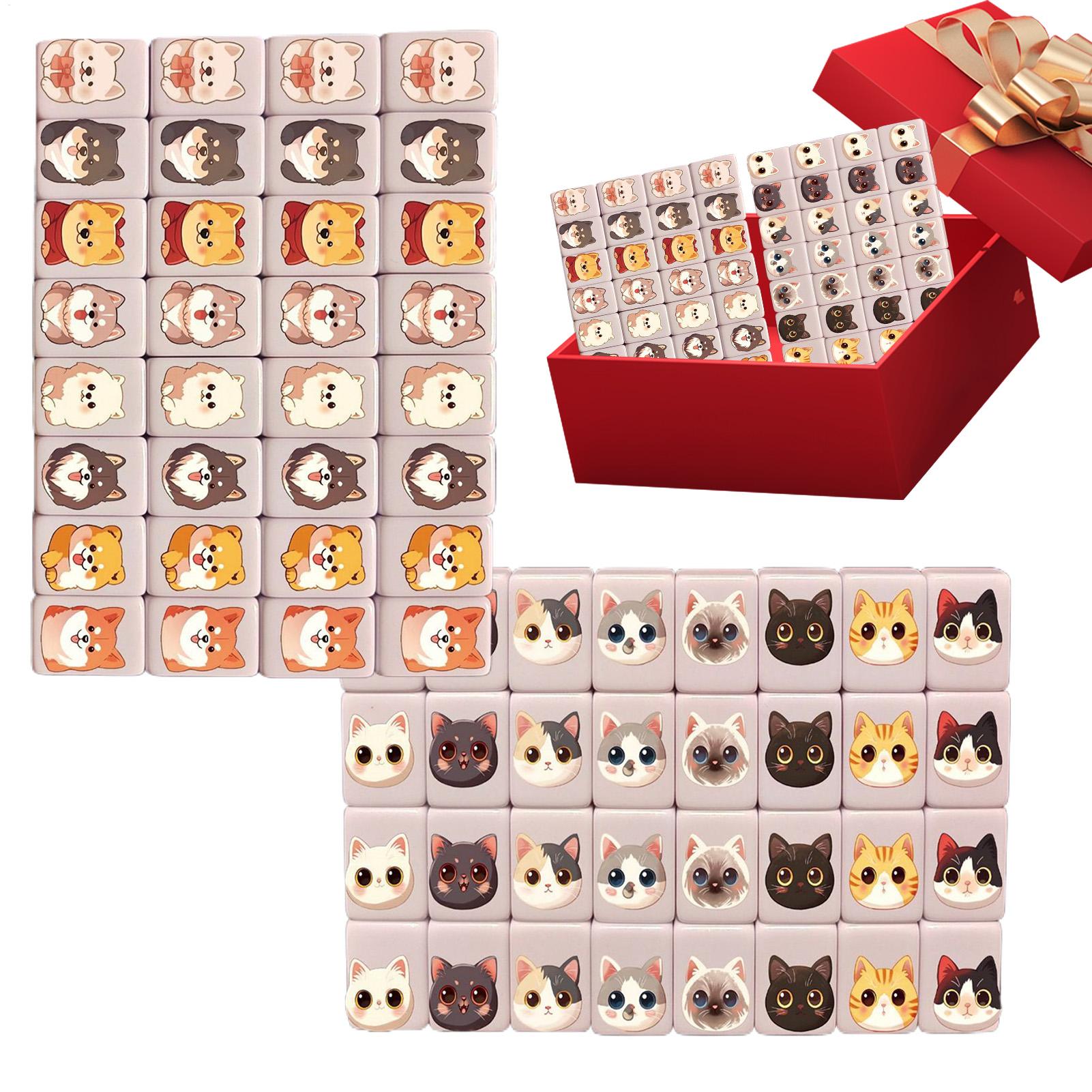 65Pcs mini Mahjong Board Games - Board Game Mahjong recension och pris