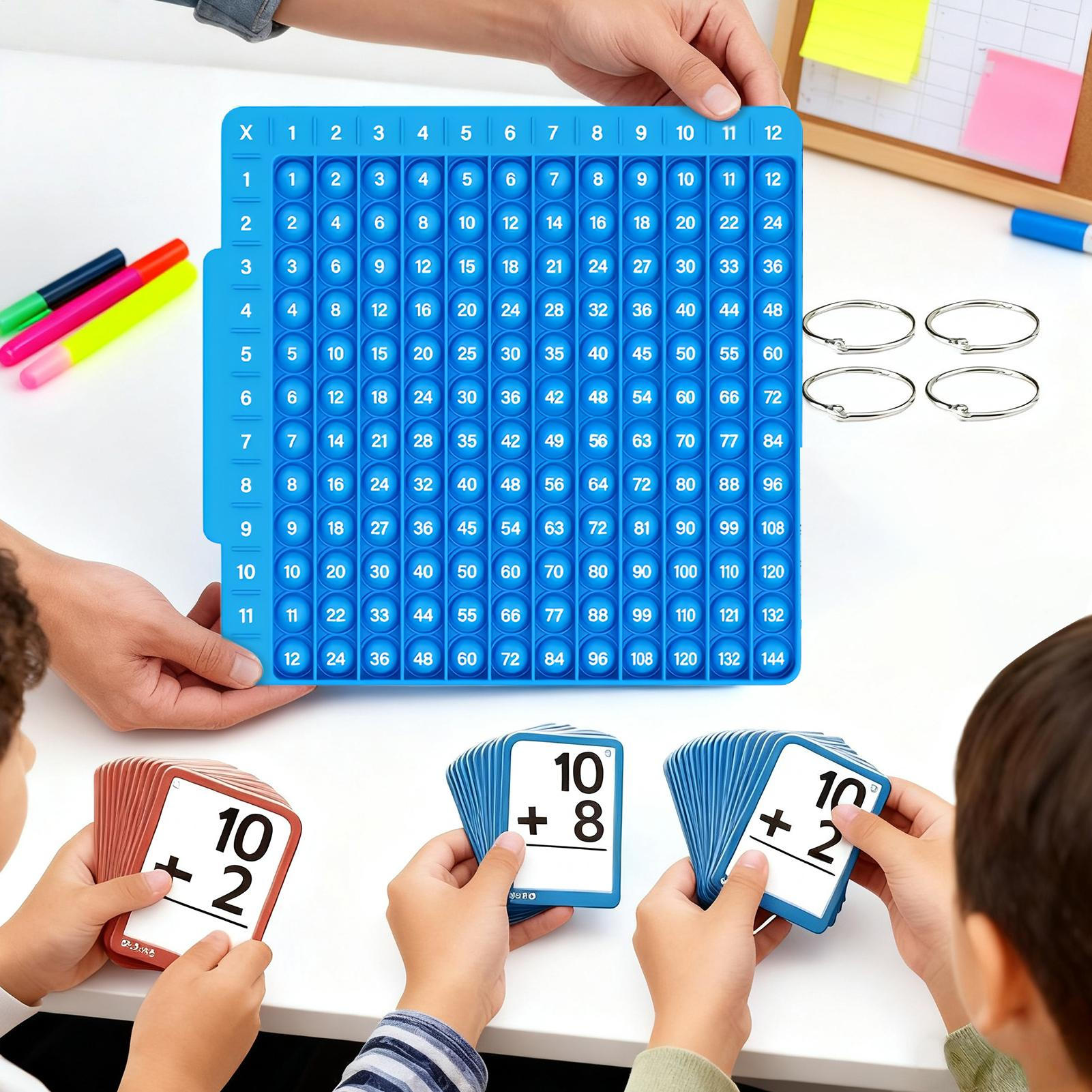 Math Flash Cards Game With Boa - Board Game Operation recension och pris