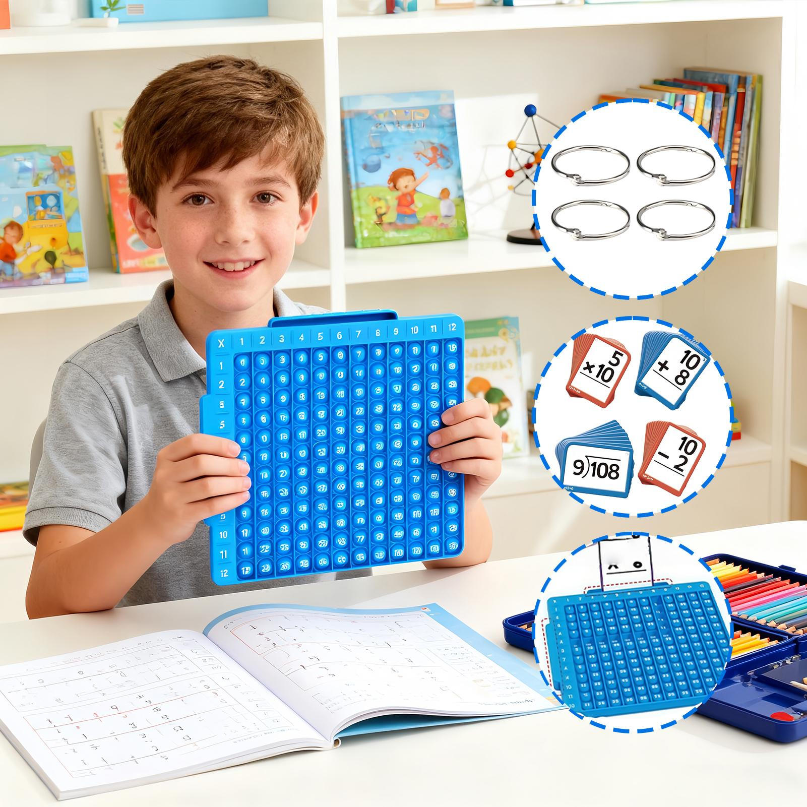 Math Flash Cards Game With Boa - Board Game Operation recension och pris