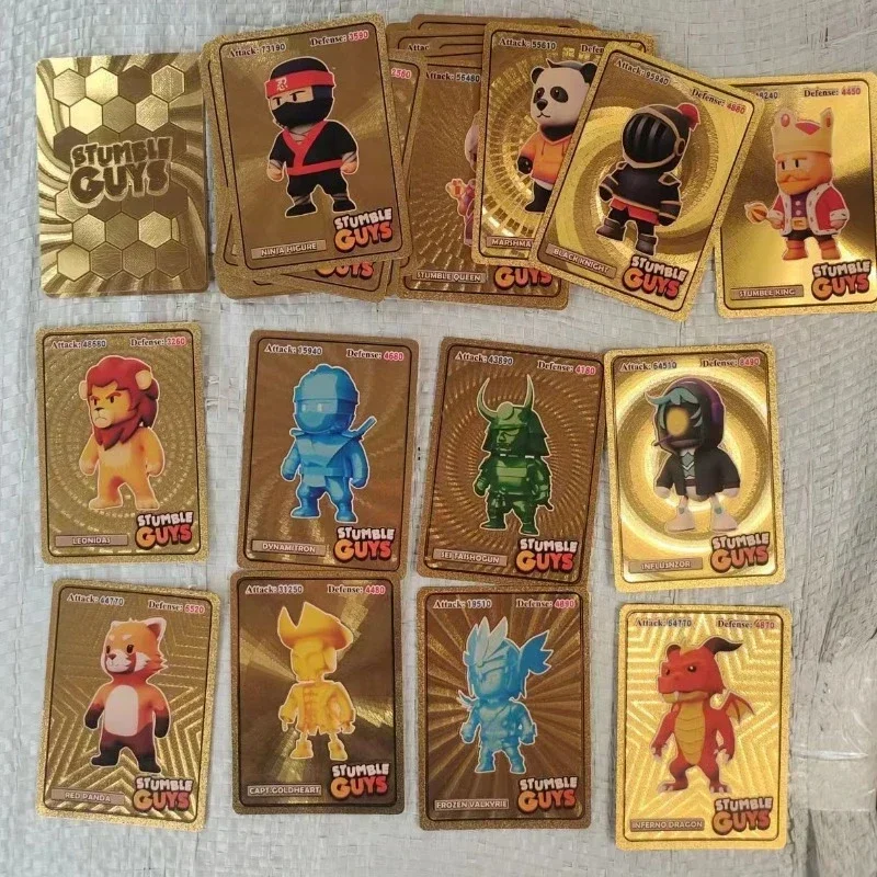 55Pcs/box Anime Stumble Guys C - Board Game Organization recension och pris