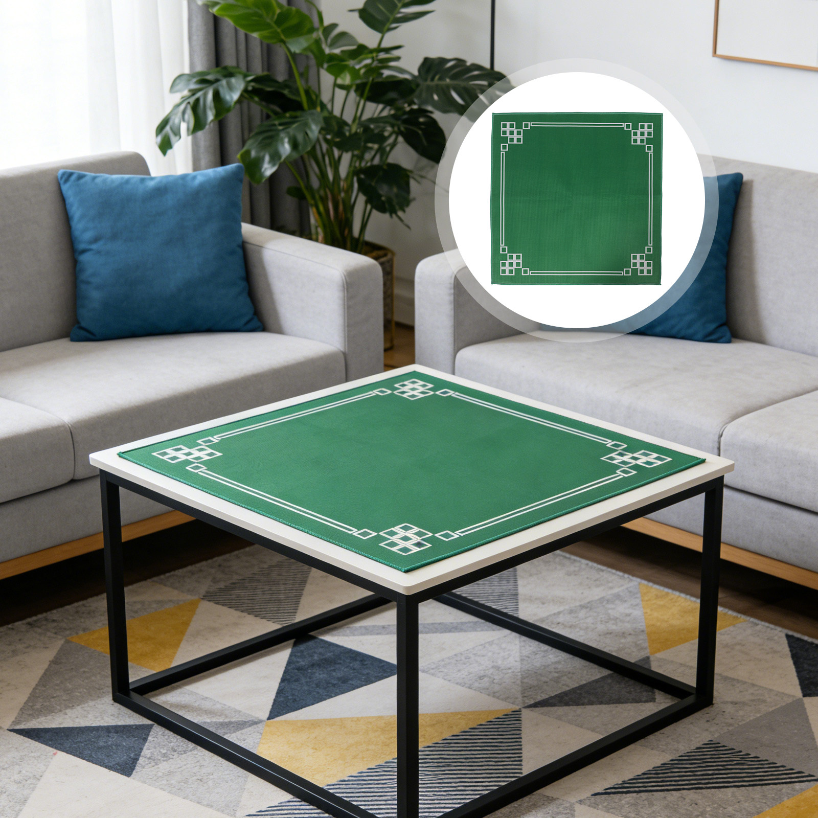 Anti Slip Mahjong Mat 70Cm/27. - Board Game Mahjong recension och pris