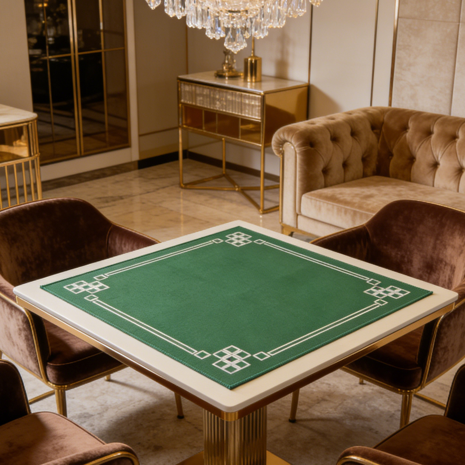 Anti Slip Mahjong Mat 70Cm/27. - Board Game Mahjong recension och pris