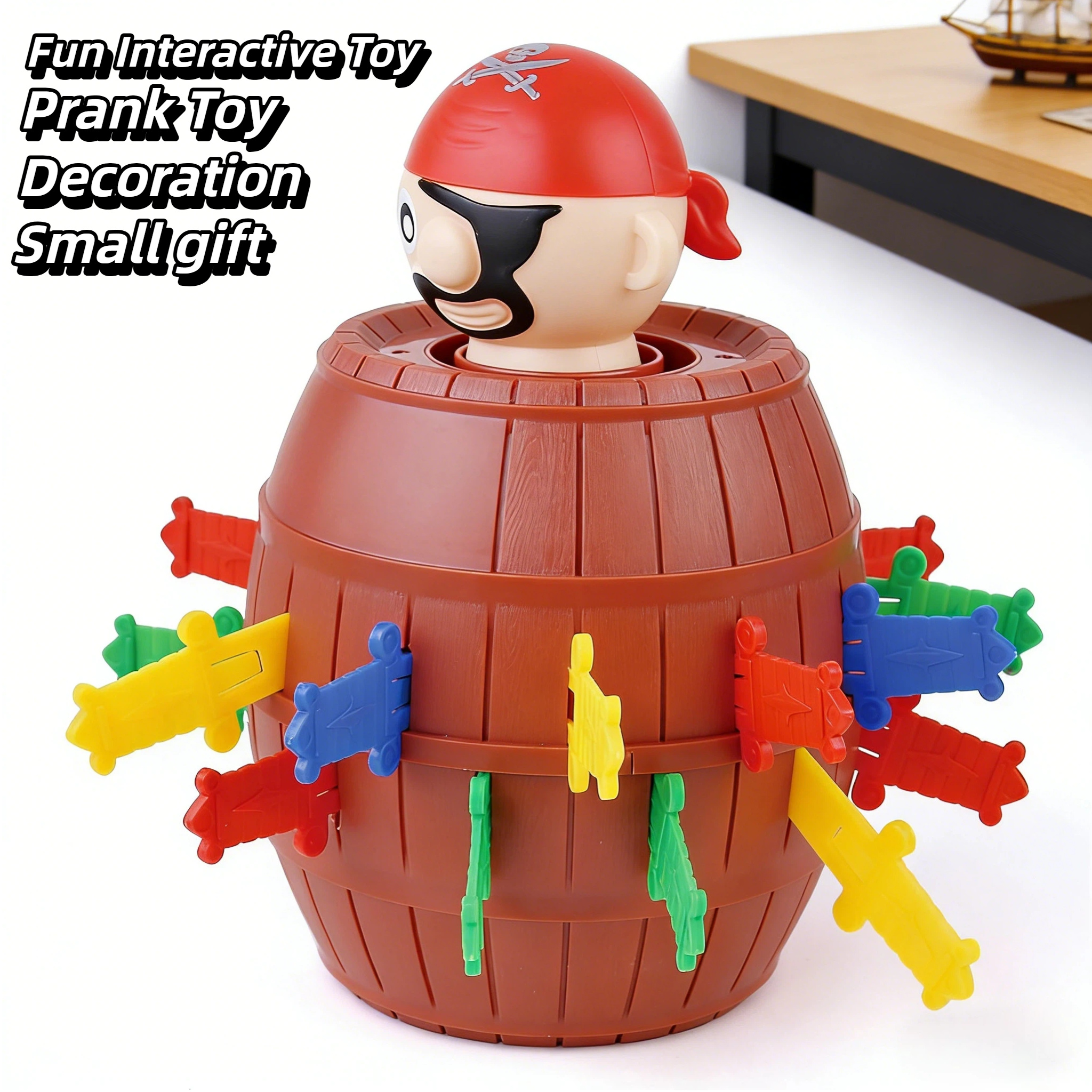 Pirate Barrel Pop Up Game Inte - Board Game Pirates recension och pris