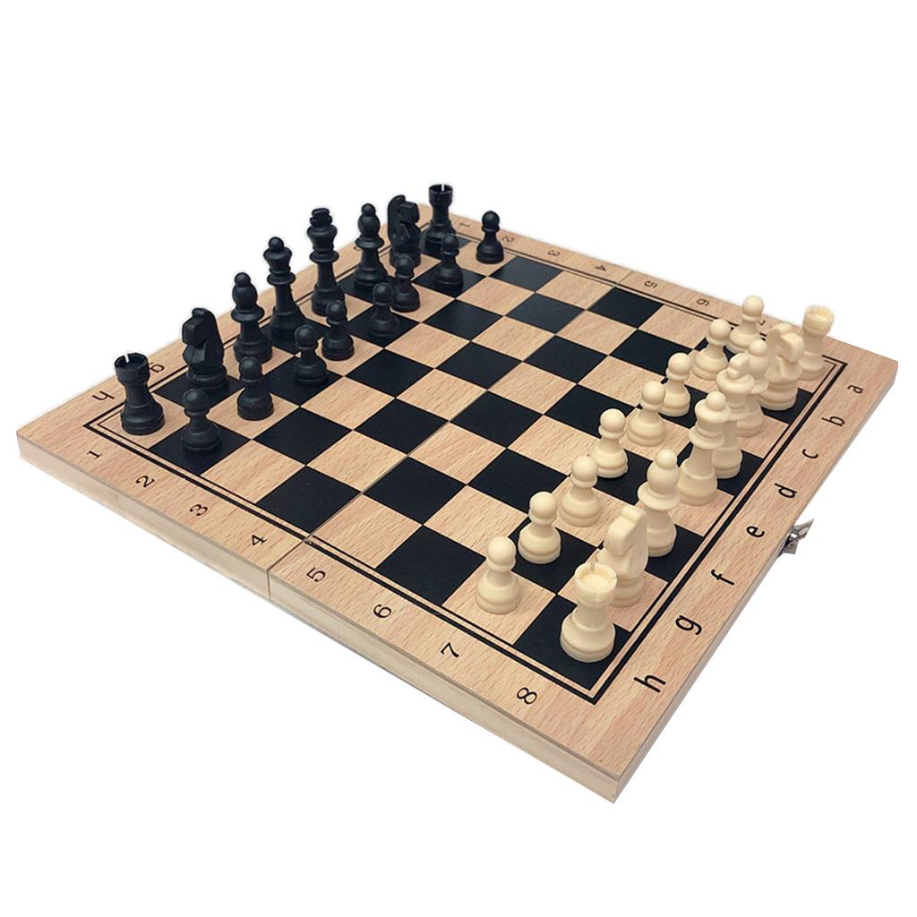 Chess Set 3 in 1 Checkers Clas - Board Game Operation recension och pris