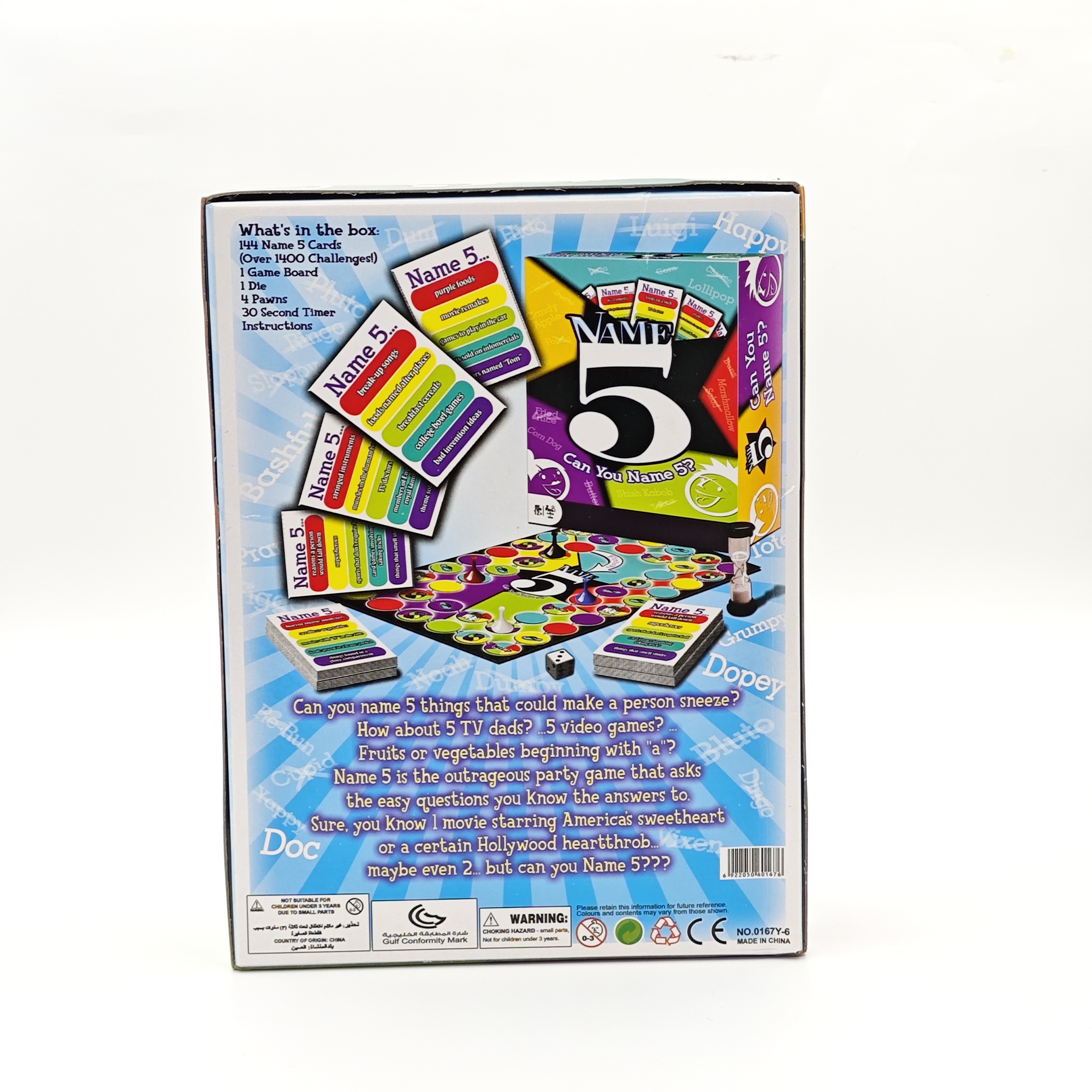 Name 5 Board Game Can You Name - Board Game Quiz recension och pris