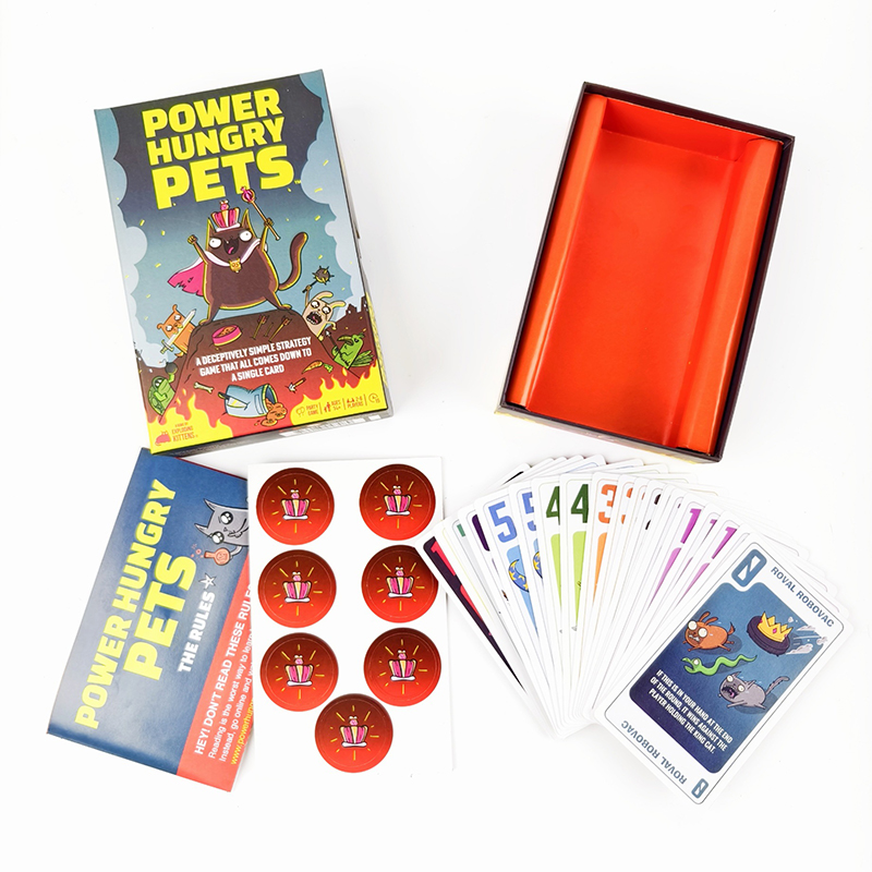 Power Hungry Pets Card Game Bo - Board Game Quiz recension och pris