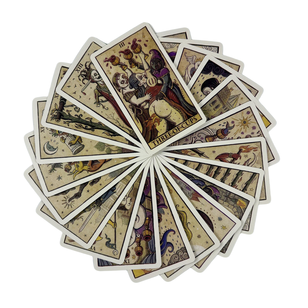Moon Tarot Della Luna Deck Car - Board Game Illustrator recension och pris
