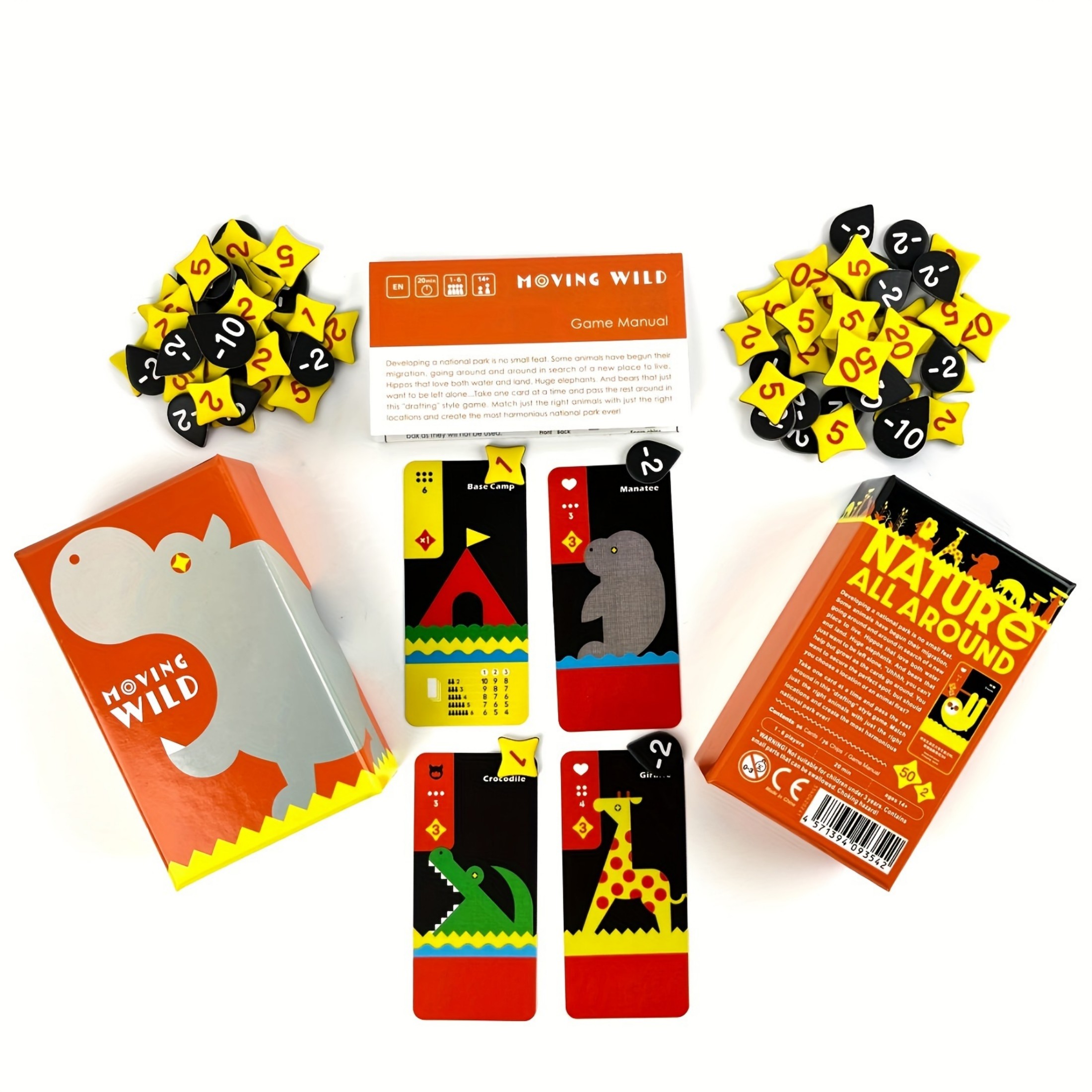 Board Game: Moving Wild – Stra - Board Game Wild Wild recension och pris