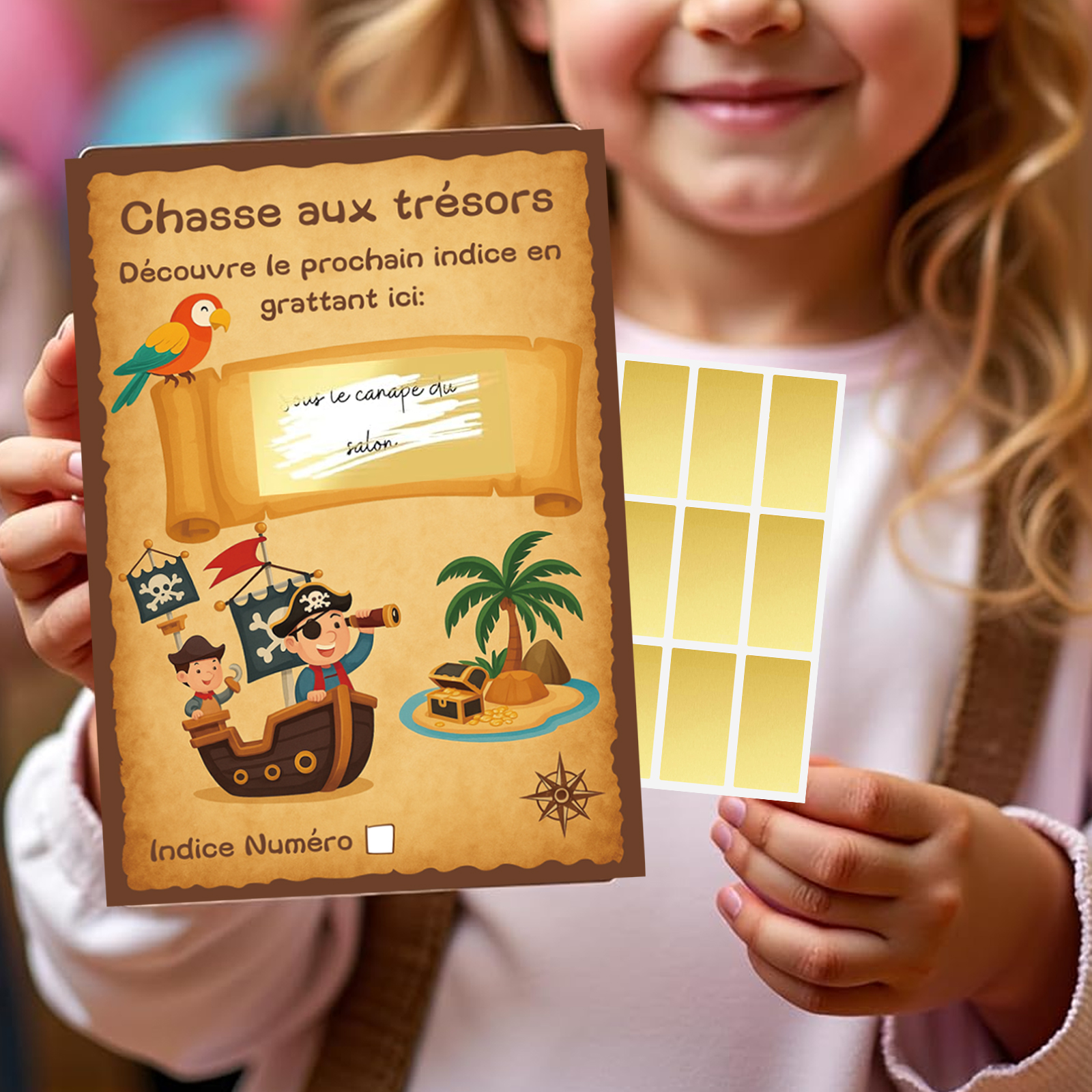 12pcs Pirate themed Treasure H - Board Game Pirates recension och pris