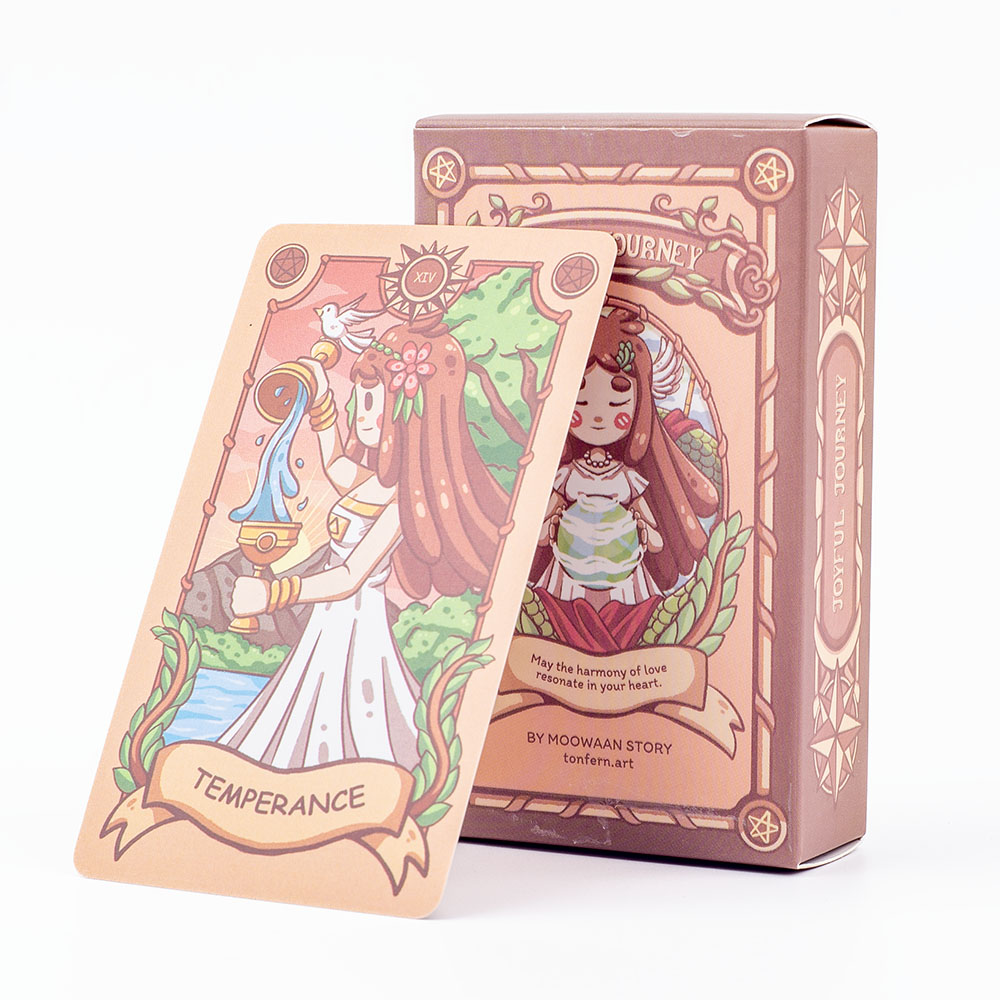 Joyful Journey Tarot Deck -78  - Board Game Illustrator recension och pris