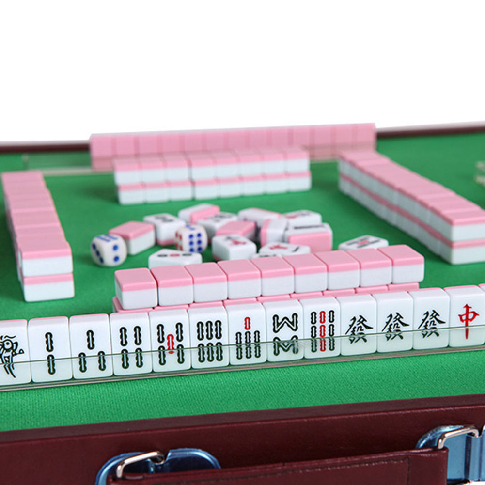 Portable Travel Mini Mahjong S - Board Game Organization recension och pris
