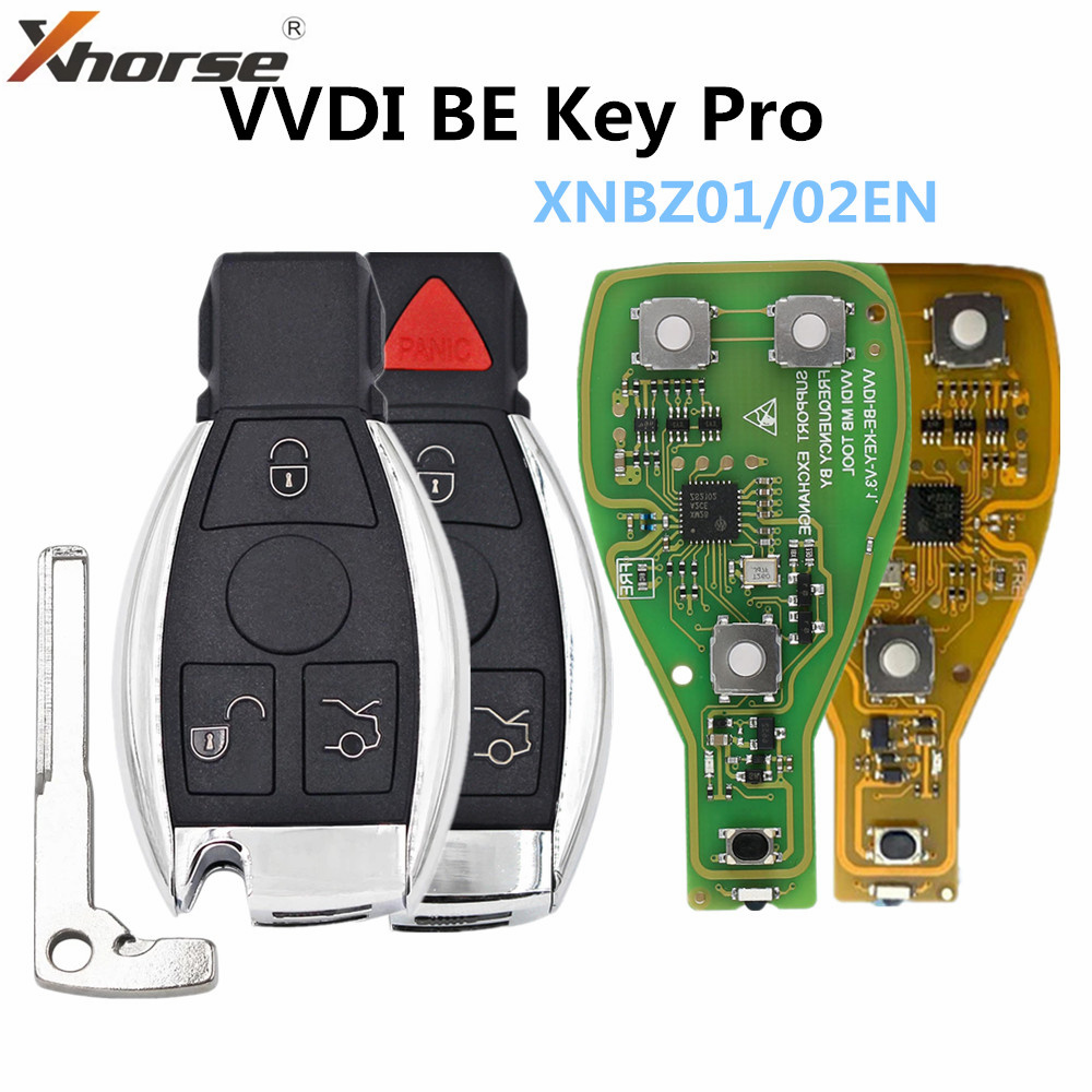 XHORSE VVDI BE Key Pro XNBZ01E - Board Game With Chips recension och pris