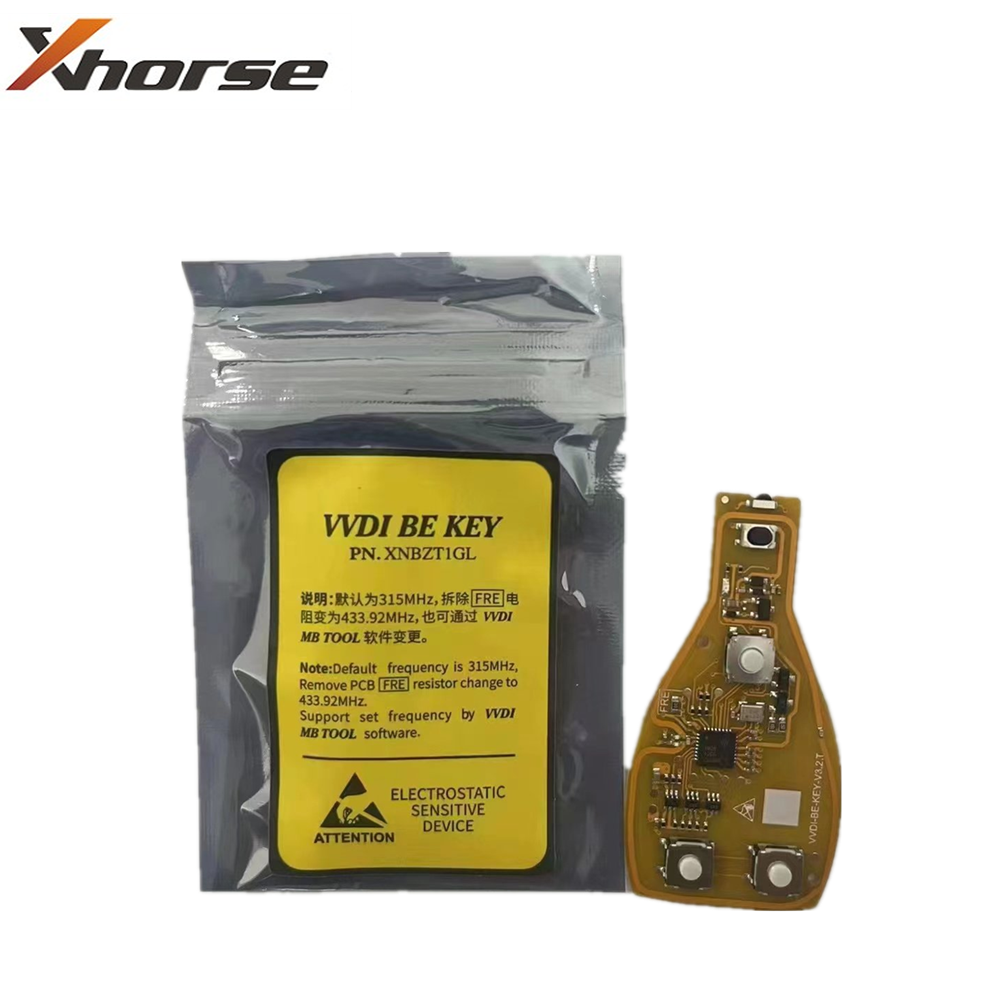 XHORSE VVDI BE Key Pro XNBZ01E - Board Game With Chips recension och pris