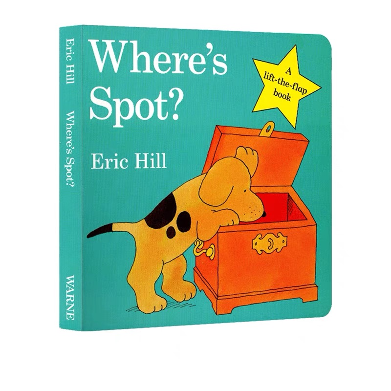 Where's Spot? Lift-the-Flap Ca - Board Game English recension och pris
