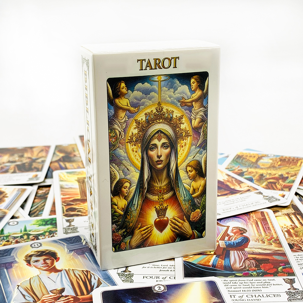 New Tarot Cards Vibrant Illust - Board Game Illustrator recension och pris