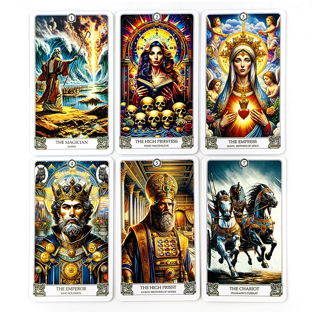 New Tarot Cards Vibrant Illust - Board Game Illustrator recension och pris