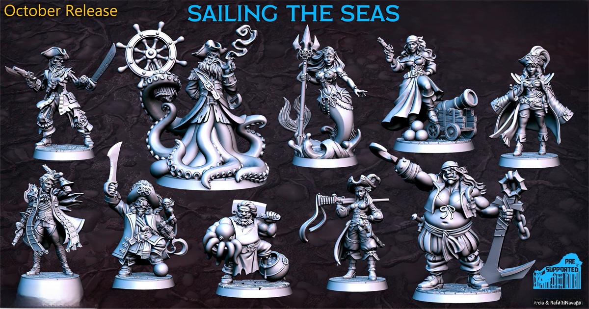 DND Pirate Skeleton Octopus Th - Board Game Pirates recension och pris
