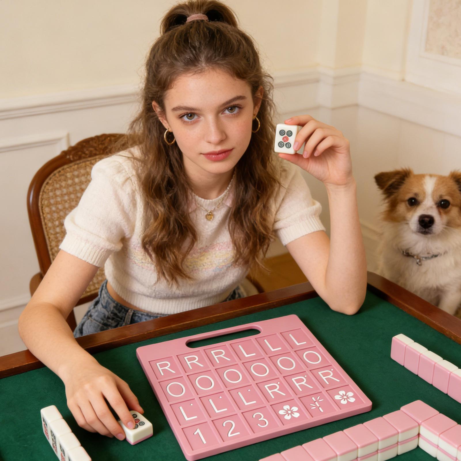 Solo Mahjong Board 24 Slots Po - Board Game Mahjong recension och pris