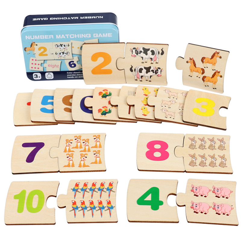 Children Iron Box Number Enlig - Board Game Organization recension och pris