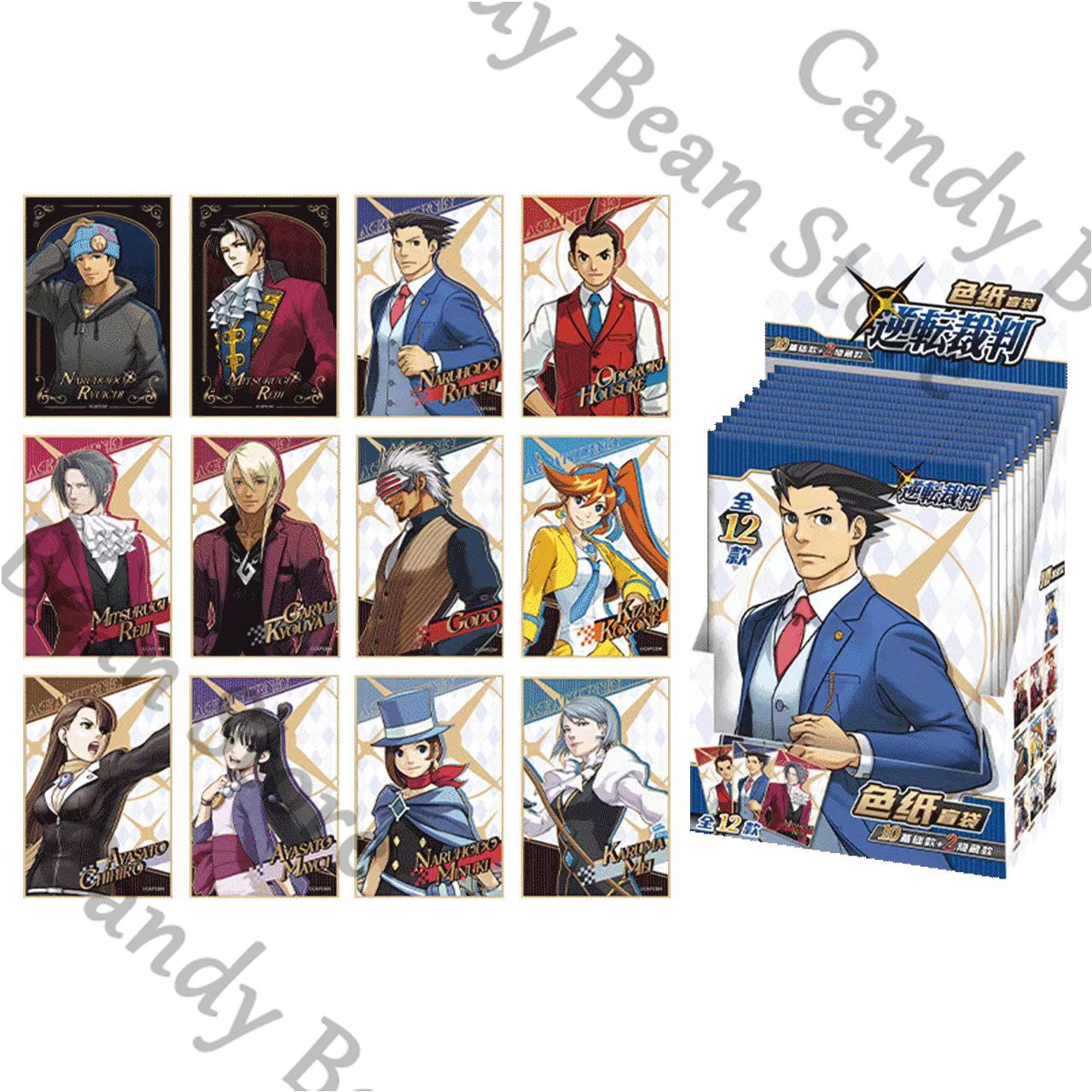 Genuine Anime Ace Attorney Mil - Board Game Illustrator recension och pris