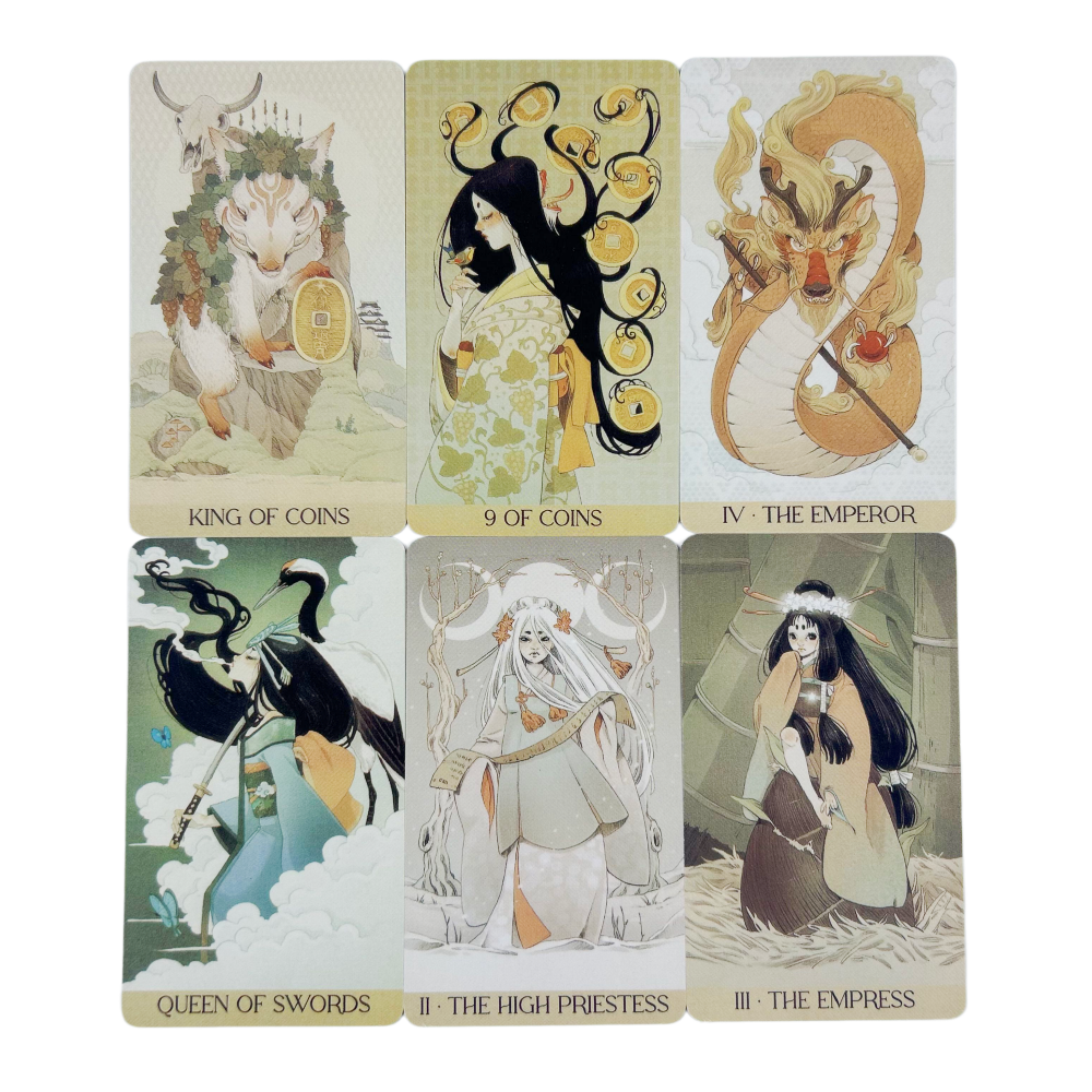 Yokai Tarot Deck 78 Pcs Cards  - Board Game Illustrator recension och pris