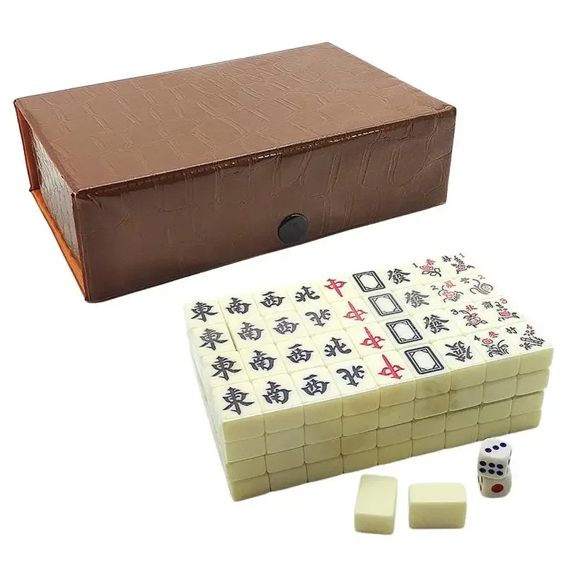 Chinese Mahjong Game Set 144 W - Board Game Mahjong recension och pris
