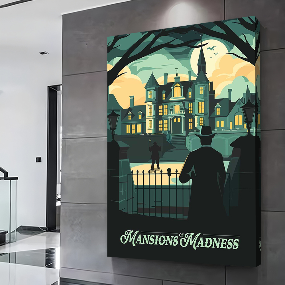 Mansions of Madness Board Game - Board Game Illustrator recension och pris