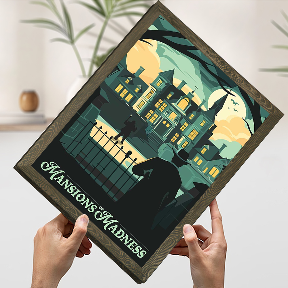Mansions of Madness Board Game - Board Game Illustrator recension och pris